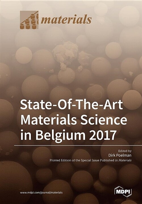 State-Of-The-Art Materials Science in Belgium 2017 (Paperback)