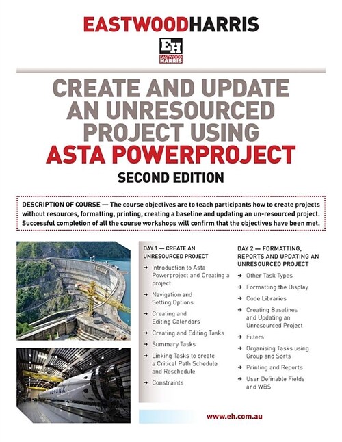 Create and Update an Unresourced Project Using Asta Powerproject (Paperback, 2)