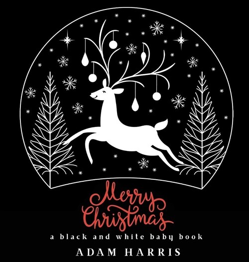 Merry Christmas: A Black and White Baby Book (Hardcover)