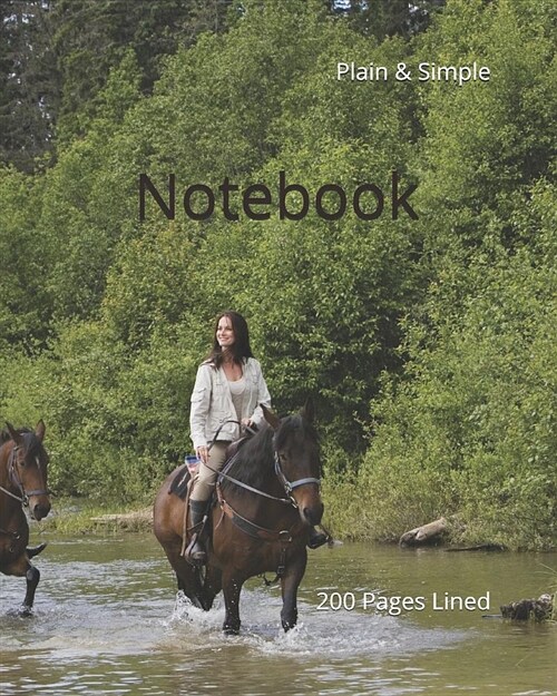 Notebook: 200 Pages Lined (Paperback)