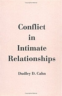 Conflict in Intimate Relationships (Paperback)