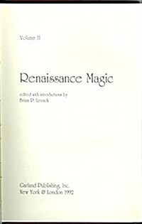 Renaissance Magic (Hardcover)