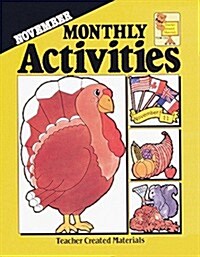 November Monthly Activities (Paperback)