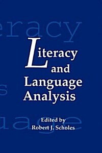 Literacy and Language Analysis (Hardcover)