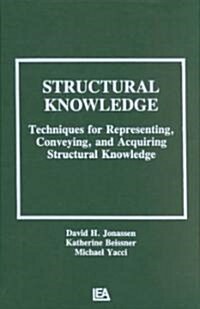Structural Knowledge: Techniques for Representing, Conveying, and Acquiring Structural Knowledge (Hardcover)