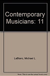 Contemporary Musicians: Profiles of the People in Music (Hardcover)