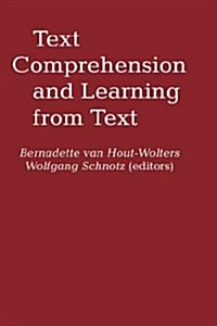 Text Comprehension And Learning (Hardcover)