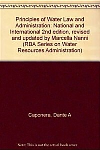 Principles of Water Law and Administration (Hardcover)