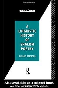 A Linguistic History of English Poetry (Paperback)