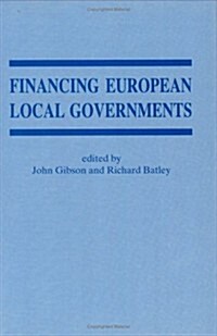Financing European Local Government (Hardcover)