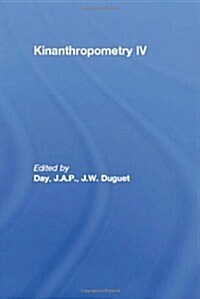 Kinanthropometry IV (Hardcover)