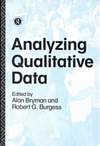 Analyzing Qualitative Data (Paperback)