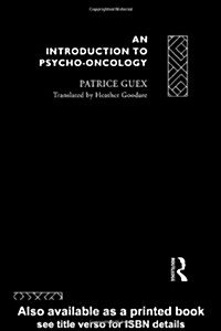An Introduction to Psycho-Oncology (Paperback, English)