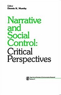 Narrative and Social Control: Critical Perspectives (Paperback)