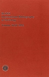 IBSS: Sociology: 1992 Vol 42 (Hardcover)