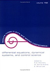 Differential Equations, Dynamical Systems, and Control Science (Paperback)
