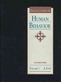 Encyclopedia of Human Behavior (Hardcover)