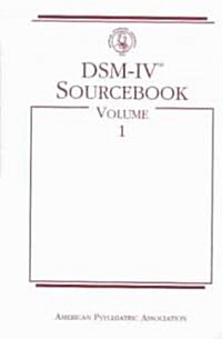 Dsm-IV Sourcebook (Hardcover, 1st)
