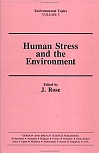 Human Stress and the Environment (Hardcover)
