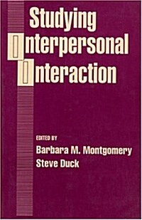 Studying Interpersonal Interaction (Paperback)