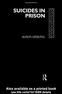 Suicides in Prison (Hardcover)