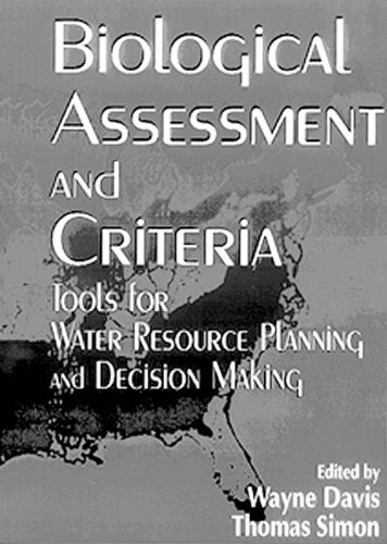Biological Assessment and Criteria: Tools for Water Resource Planning and Decision Making (Hardcover)