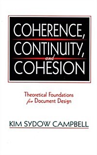 Coherence, Continuity, and Cohesion (Hardcover)