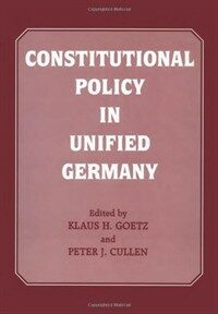 Constitutional policy in unified Germany
