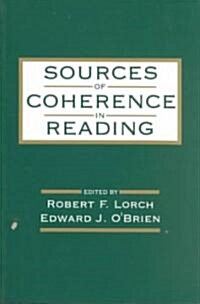 Sources of Coherence in Reading (Paperback)