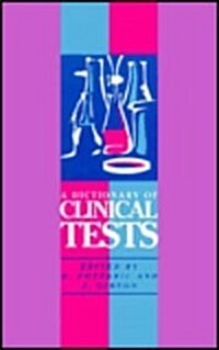 A Dictionary of Clinical Tests (Hardcover)