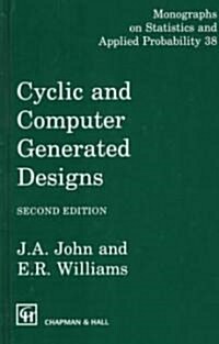 Cyclic and Computer Generated Designs (Hardcover, 2 ed)