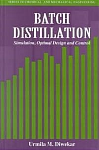 Batch Distillation (Hardcover)