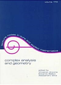 Complex Analysis and Geometry (Paperback)