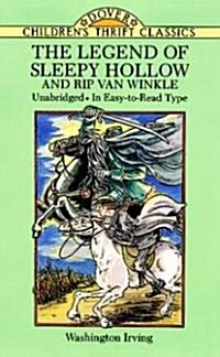 The Legend of Sleepy Hollow and Rip Van Winkle (Paperback)