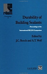 Durability of Building Sealants (Hardcover)