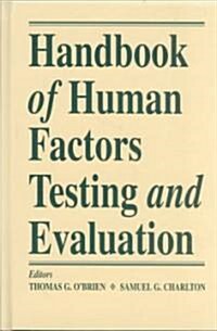 Handbook of Human Factors Testing and Evaluation (Hardcover)