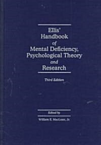 Ellis Handbook of Mental Deficiency, Psychological Theory and Research (Hardcover, 3)