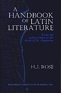 A Handbook of Latin Literature (Paperback, Reprint)