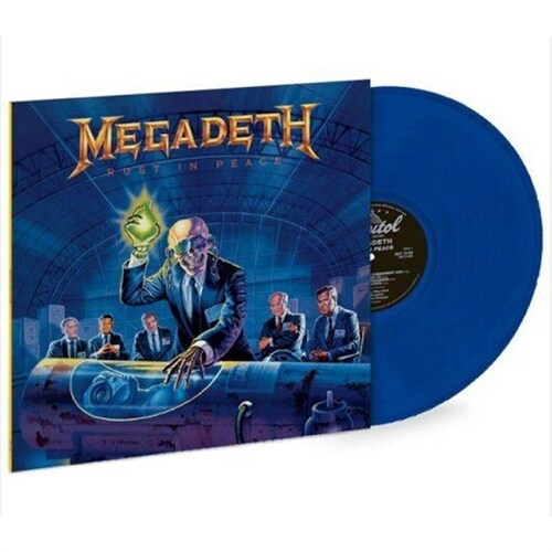 [수입] Megadeth - Rust in Peace [180g LP] [TRANSLUCENT BLUE VINYL] [LIMITED EDITION]