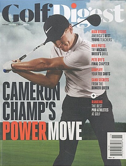 Golf Digest (월간 미국판): 2018년 11월호
