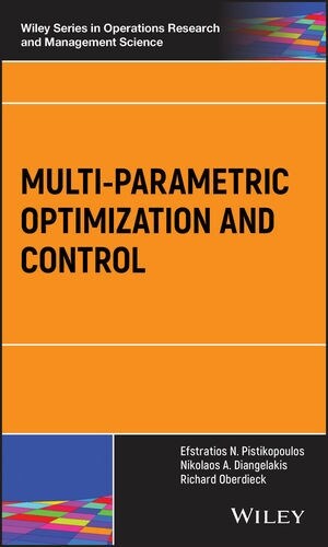 Multi-parametric Optimization and Control (Hardcover, 1st)