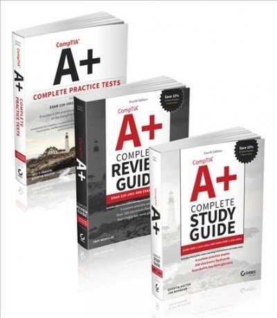 Comptia A+ Complete Certification Kit: Exam Core 1 220-1001 and Exam Core 2 220-1002 (Paperback, 4)