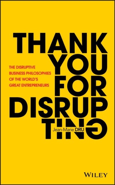 Thank You For Disrupting (Hardcover)
