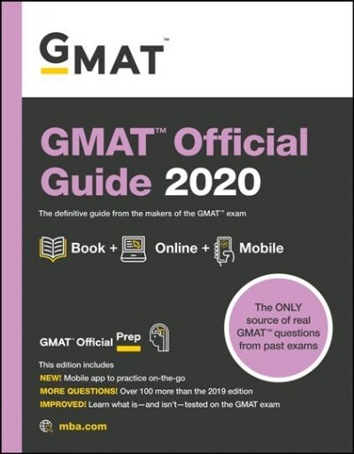 [중고] GMAT Official Guide 2020: Book + Online Question Bank (Paperback)