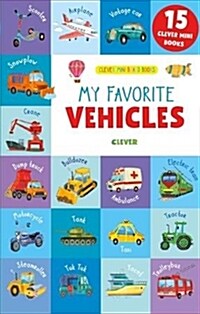 My Favorite Vehicles: 15 Mini Board Books Set (Board Books)