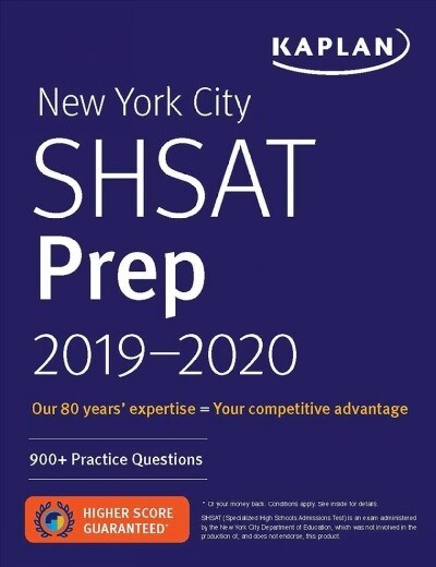 New York City Shsat Prep 2019-2020: 900+ Practice Questions (Paperback)