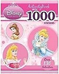 Disney Princess Activity With 1000 Stickers (Paperback)