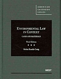 Environmental Law in Context (Hardcover, 3rd)