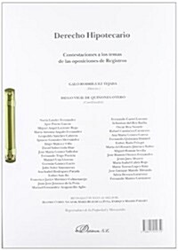 Derecho Hipotecario / Mortgage law (Paperback)