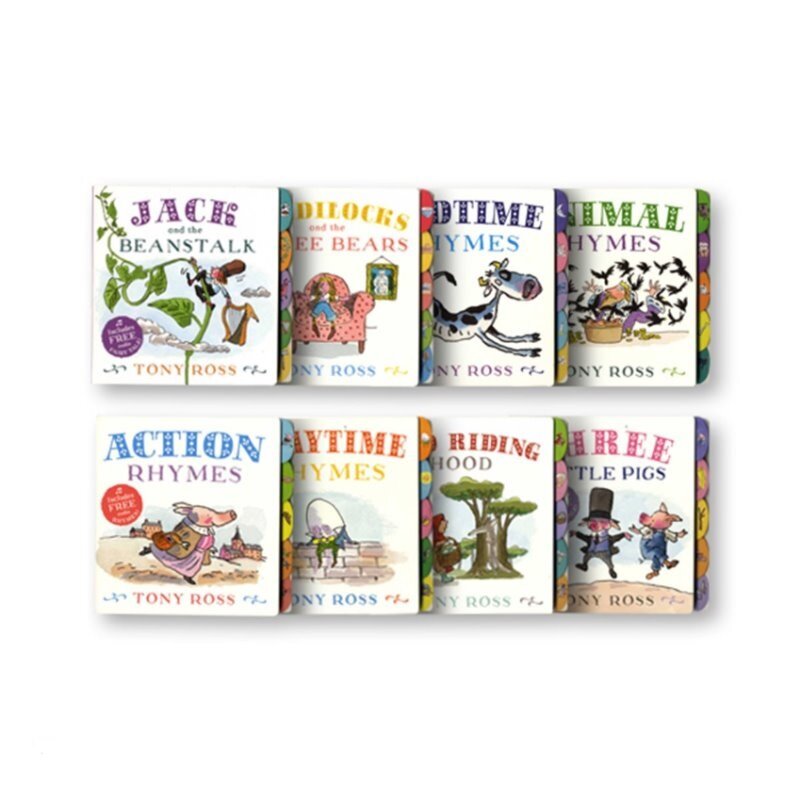 My Favourite Fairy Tales & Nursery Rhymes (8 Board Books)